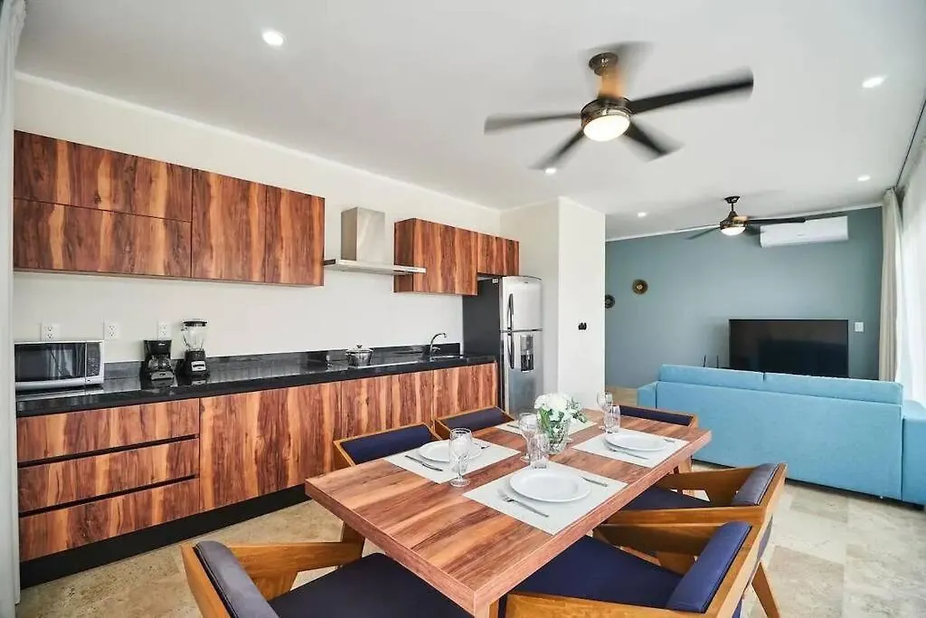 2 Bedroom Apartment With Rooftop Pool And Gym Tulum