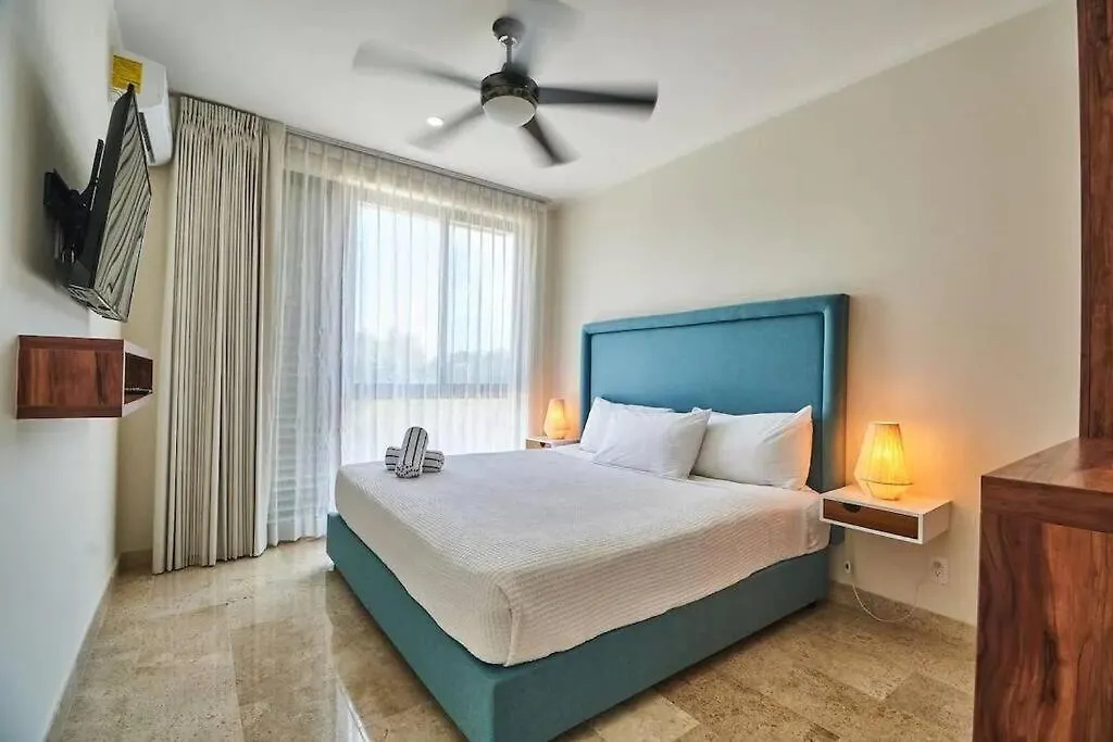 2 Bedroom Apartment With Rooftop Pool And Gym Tulum