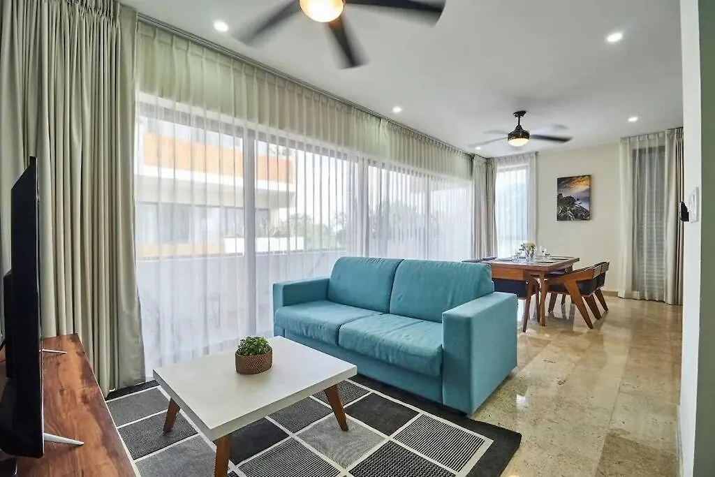 2 Bedroom Apartment With Rooftop Pool And Gym Tulum